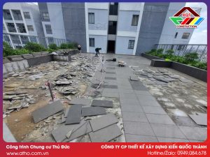 Công trình Thông tầng tại Chung cư Thủ Đức