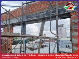 Công trình Nhà ở tại Quốc Lộ 13, TP Thủ Đức