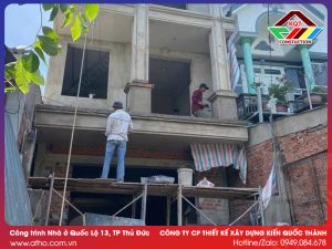 Công trình Nhà ở tại Quốc Lộ 13, TP Thủ Đức