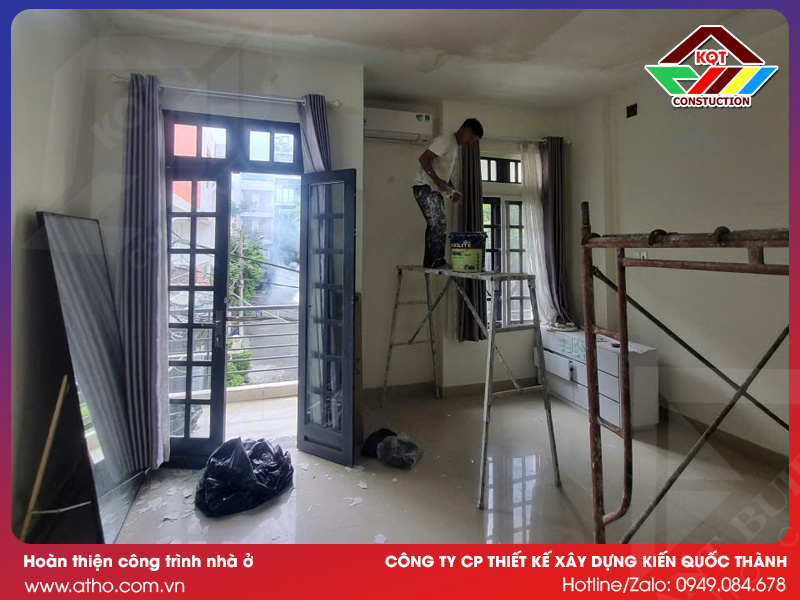 Hoàn thiện công trình nhà