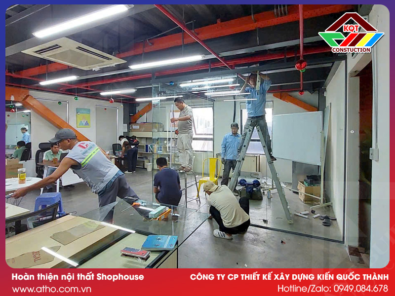 Hoàn thiện nội thất Shophouse