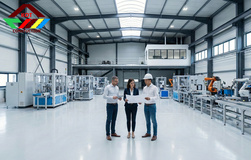 Thiết Kế Thi Công Nhà Xưởng Trọn Gói