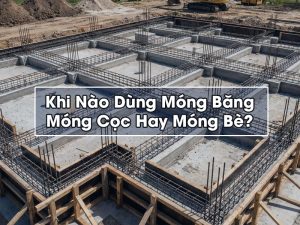 Cách chọn móng nhà